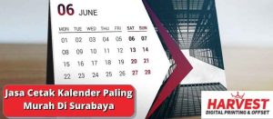 Jasa Cetak Kalender Paling Murah Di Surabaya