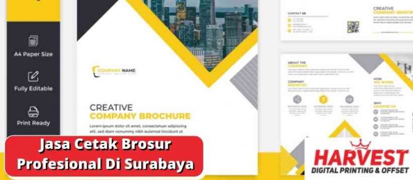 Jasa Cetak Brosur Profesional Di Surabaya