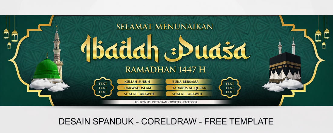 cetak banner ramadan