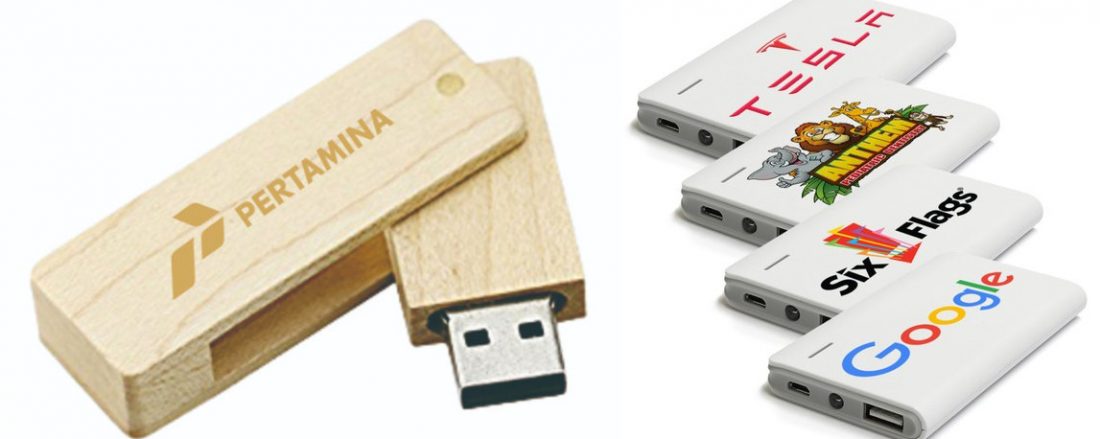 Cetak Flashdisk dan Powerbank Custom