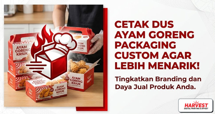 Cetak Dus Ayam Goreng