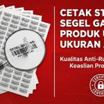 Cetak Stiker Segel Garansi