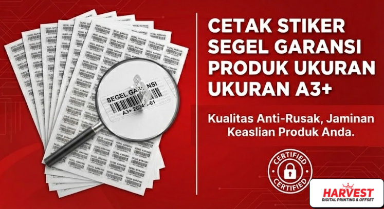 Cetak Stiker Segel Garansi