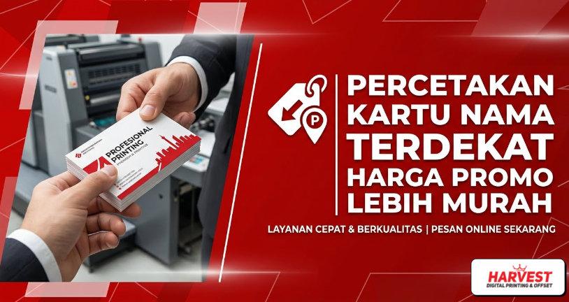 Percetakan Kartu Nama Terdekat