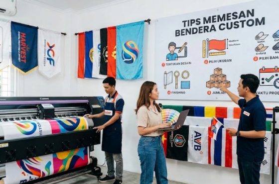 Tips Sebelum Cetak Bendera
