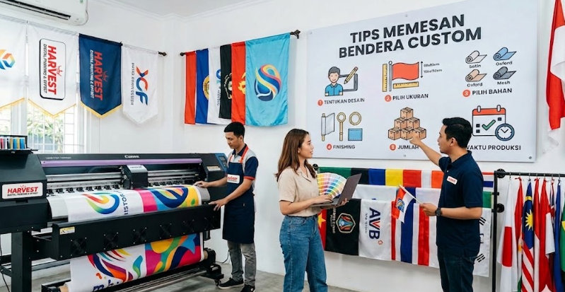 Tips Sebelum Cetak Bendera