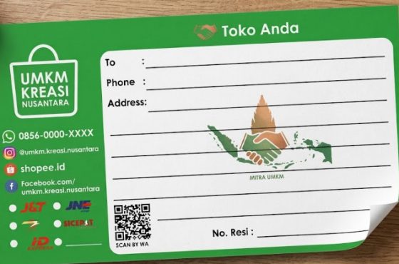 Stiker Label Pengiriman Online Shop
