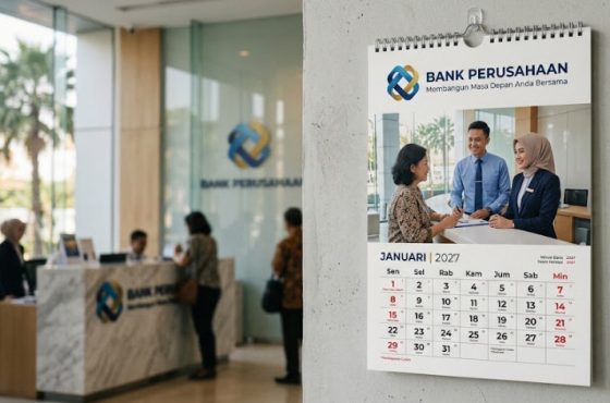 cetak kalender bank