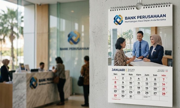 cetak kalender bank