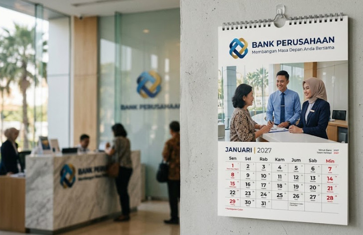 cetak kalender bank